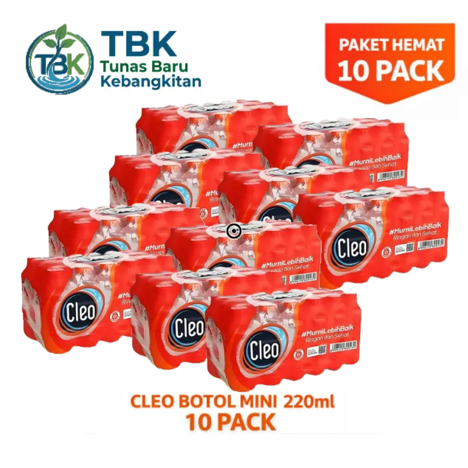 CLEO 220 ML PAKET HEMAT 10 PACK — foto 1